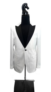 Men's Fashion Business Blazer England Style Slim SUITS All Suits Vercini